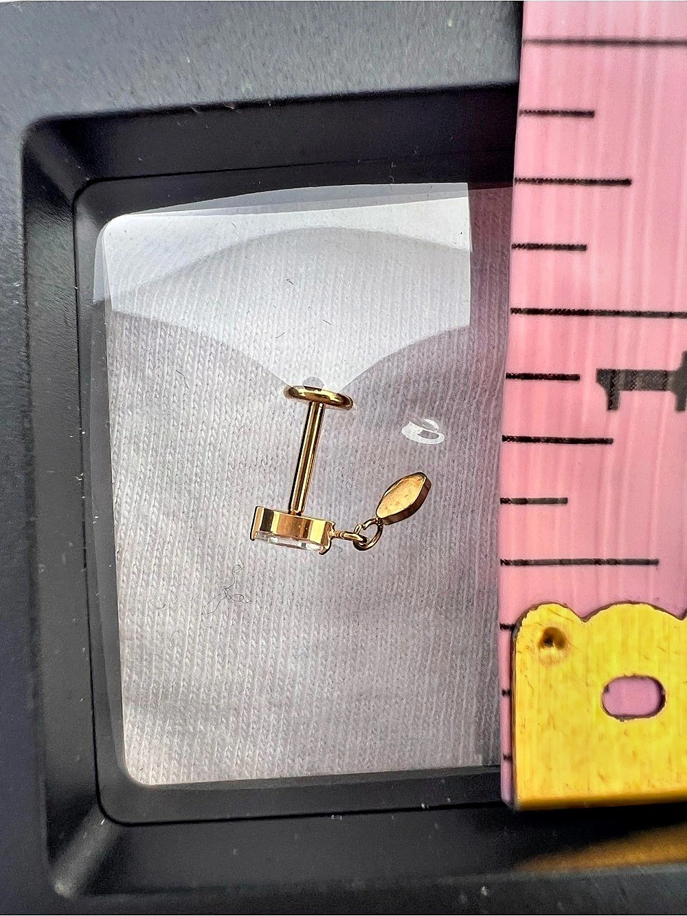 OUFER Body Jewelry Gold Titanium NWT - Picture 5 of 5